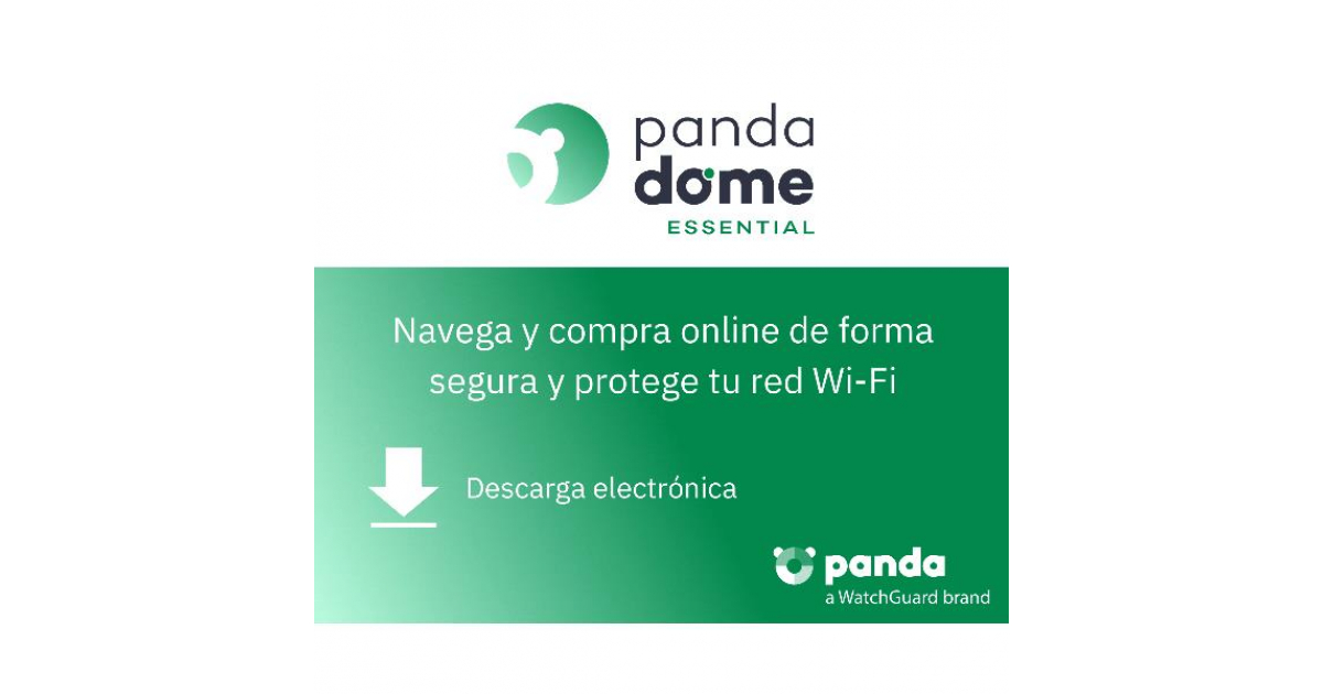 ESD Panda Dome Essential 1 dispositivos 1 año Licencia Digital