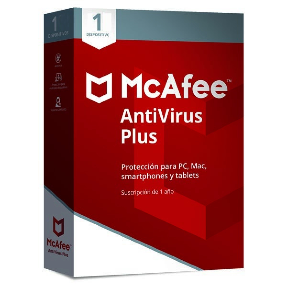ESD McAfee AntiVirus 2025 1 PC 1 año Licencia Digital