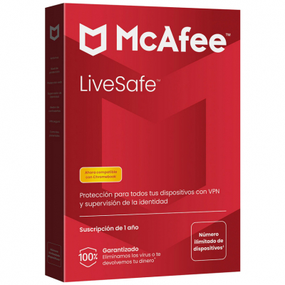 McAfee LiveSafe Ilimitado Licencia Digital