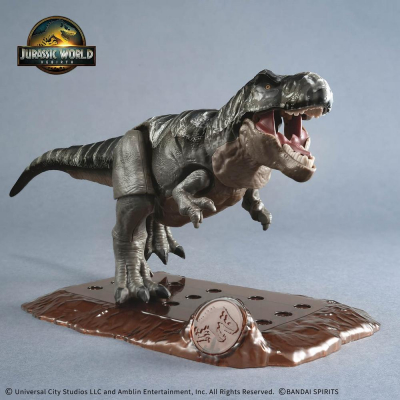 Maqueta bandai hobby plannosaurus jurassic world t rex 3l