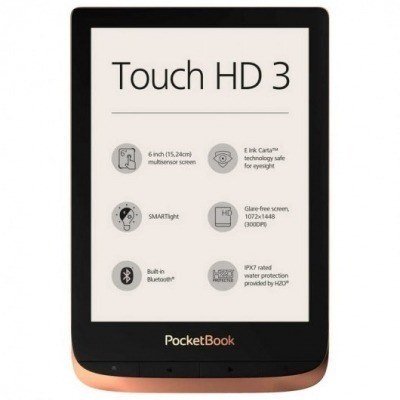 Ebook pocketbook touch hd3 6pulgadas 16gb cobre