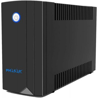 SAI Línea Interactiva Phasak Ottima 1060 VA Interactive/ 1060VA600W/ 3 Salidas/ Formato Torre