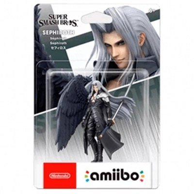 Figura nintendo amiibo super smash bros sephiroth