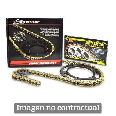 Kit cadena aluminio Renthal 520R1 (13-51-116) KC348175