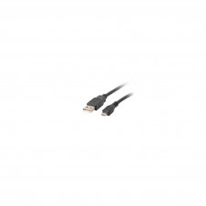 CABLE LANBERG USB 2.0 MACHO A MICRO USB MACHO 1METRO NEGRO CA-USBM-10CC-0010-BK