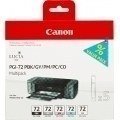 Canon PGI72 Pack de 5 Cartuchos de Tinta Originales - Negro Photo, Gris, Magenta Photo, Cyan Photo, Optimizador - 6403B007