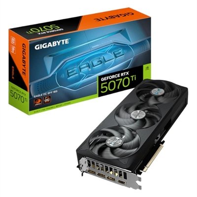 Tarjeta Gráfica Gigabyte RTX 5070 Ti 16GB DDR7 Ti Eagle OC