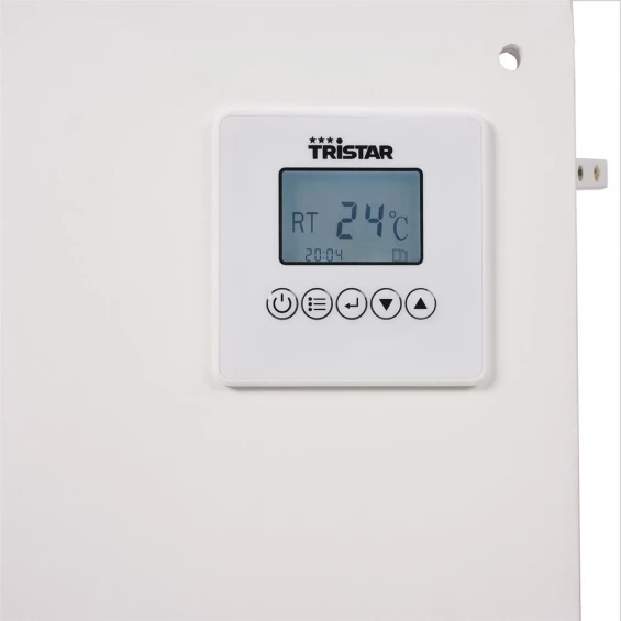 Placa radiante Tristar KA-5094, 550 W, infrarrojos, IP44, temporizador, blanco - imagen 2
