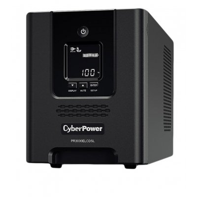 SAI Línea Interactiva Cyberpower PR3000ELCDSL/ 3000VA-2700W/ 9 Salidas/ Formato Torre
