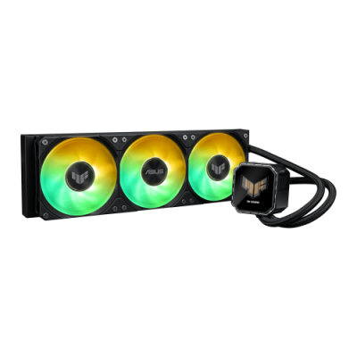 ASUS TUF Gaming LC III 360 ARGB LCD Carcasa del ordenador Sistema de refrigeración líquida todo en uno 12 cm Negro