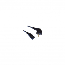Nanocable 10.22.0102 Cable de Alimentación C13 Hembra a CEE7 Schuko Macho 1.5m