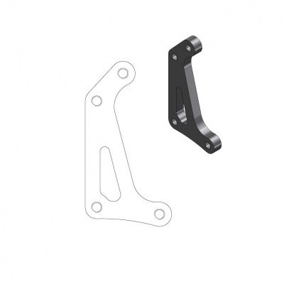 Soporte adaptador para disco de freno Supermoto Racing MOTO-MASTER 211069