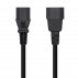 Aisens Cable Alimentación Cpu, C13/H-C14/M, Negro, 10 M