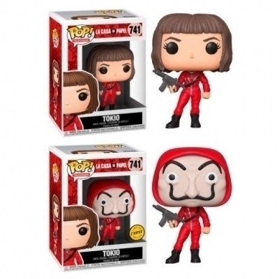 Funko pop la casa de papel tokyo con mascara chase modelo aleatorio 34488