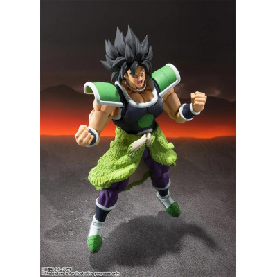 Figura tamashii nations dragon ball super broly s.h. figuarts broly 19cm