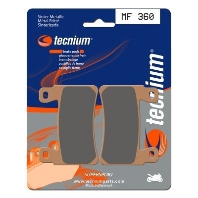 Pastillas de freno Tecnium MF360 Sinterizadas MF360