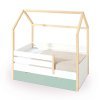 Cajón para cuna o cama Montessori de 70x140 cm verde-menta · J191-M1255