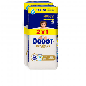 DODOT SENSITIVE EXTRA talla 4 pañales 10-15 kg 96 u