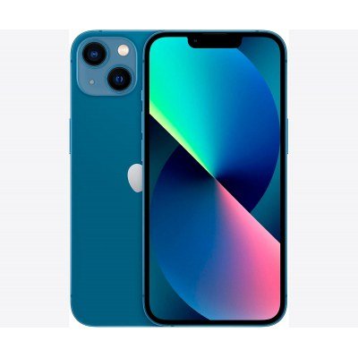 Smartphone reacondicionado Apple iPhone 13 - Pantalla 6.1 | 4 GB RAM | 256 GB Almacenamiento | Conectividad 5G | Color Azul