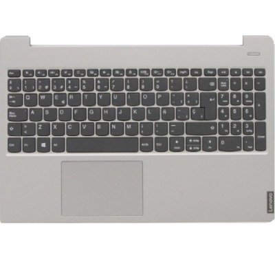 Top case + Teclado compatible para portátil LENOVO S340-15ILL Plata 5CB0S18672