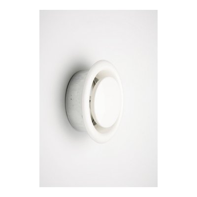 Difusor de empotrar tubo ø125mm regulable koppa acero blanco