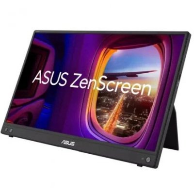 Monitor Portátil Asus ZenScreen MB16AHV 15.6/ Full HD/ Negro
