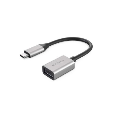 Adaptador hyperdrive usb - c macho a usb - a hembra