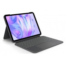 Logitech Combo Touch QWERTZ Alemán Smart Connector Grafito
