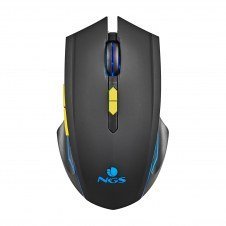 NGS GMX-200 ratón Ambidextro Óptico 3200 DPI