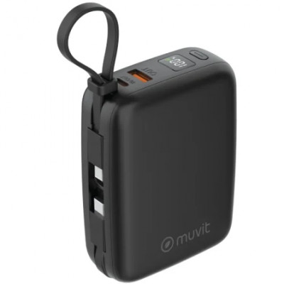 Powerbank 20000mAh Muvit For Change MCCHP0015/ 65W/ Negra