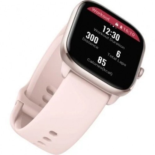 Amazfit GTS 4 Mini Reloj Smartwatch - Pantalla Amoled 1.65 - Caja de Aluminio - Bluetooth 5.2 - Resistencia al Agua 5 ATM - Color Rosa