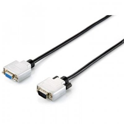 CABLE ALARGO SVGA EQUIP 3COAX MACHO - HEMBRA 5M HQ CARCASAS METALICAS 118852