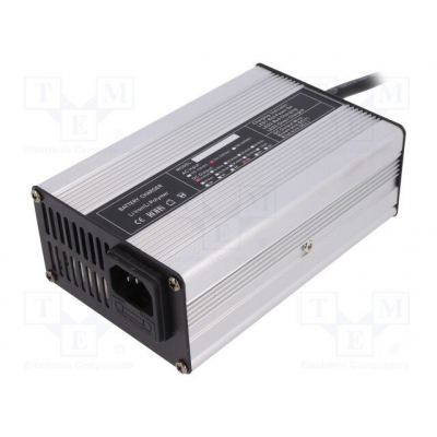 CARGADOR Batería LITIO 12,8Vdc 5000mAh con Microprocesador LIFEPO4-12.8V-5A