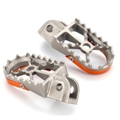 Estriberas Off Road gris/naranja Ktm ASF-05S-OR