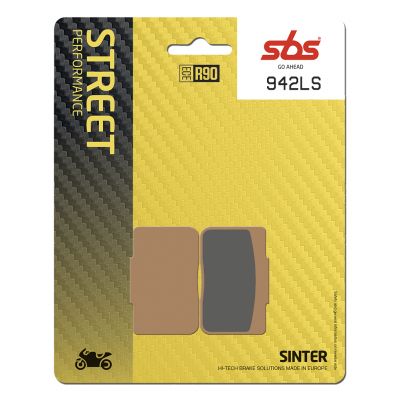 LS Street Excel Sintered Rear Brake Pads SBS 942LS
