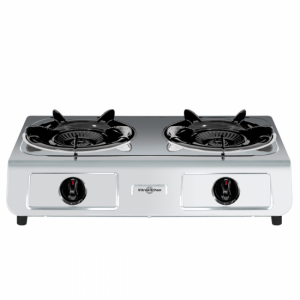 Hornillo gas natural Vitrokitchen 265IN, 2 zonas, inox