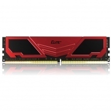 MEMORIA RAM TEAMGROUP ELITE PLUS 8GB DDR4 2666 NEGRO ROJO