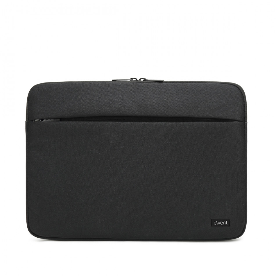 Ewent - City Sleeve maletin para portátil 39,6 cm (15.6) Negro
