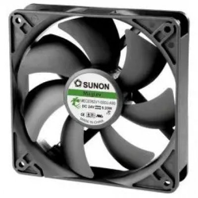 VENTILADOR 24Vdc 120x120x38mm 9,2W 2 cables VAPO Sunon