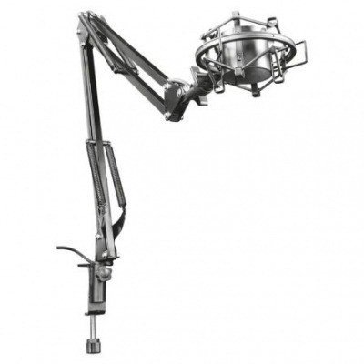 Brazo para Micrófono Trust Gaming GXT 253/ Giratorio/ USB 2.0