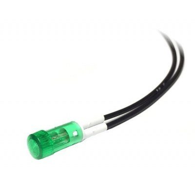 Piloto LED 230V 213C 8,5mm VERDE