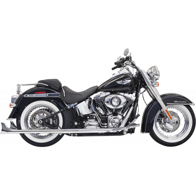 Sistema de escape Fishtail True Dual BASSANI XHAUST 1S26E-33