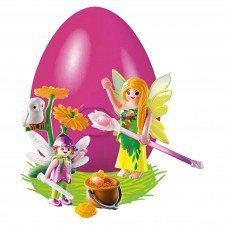 Playmobil hada con varita magica y flor