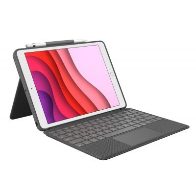 FUNDA TECLADO LOGITECH COMBO TOUCH IPAD (7ª GENERACION) GRAFITO