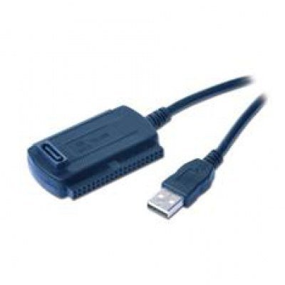 Adaptador de cable ausi01 usb - pata - sata - macho - macho - negro