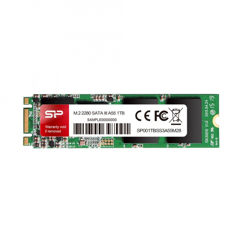 M.2 2280 A55 1 TB Serial ATA III SLC