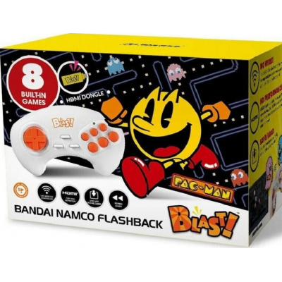 Consola Retro AtGames Namco Flashback Blast! - 8 Juegos | Pac-Man | HDMI | Mando Inalámbrico