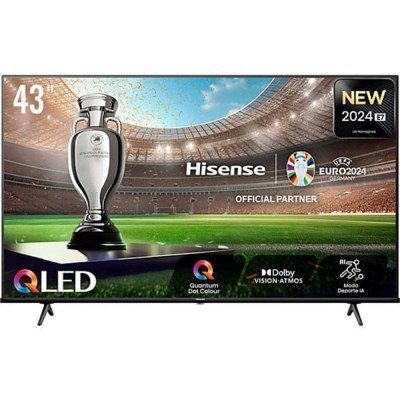 Tv hisense 43pulgadas qled 4k uhd - 43e7nq - smart tv