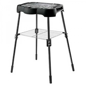 Barbacoa plancha de asar grill Taurus MAXIM'S PLUS, 2000W, con patas, 41 x 24 cm, termostato regulable, altura 78 cm, asas toque frío