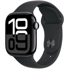 Apple Watch Series 10 OLED 42 mm Digital 374 x 446 Pixeles Pantalla táctil Negro Wifi GPS (satélite)